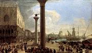 CARLEVARIS, Luca The Wharf, Looking toward the Doge-s Palace china oil painting artist